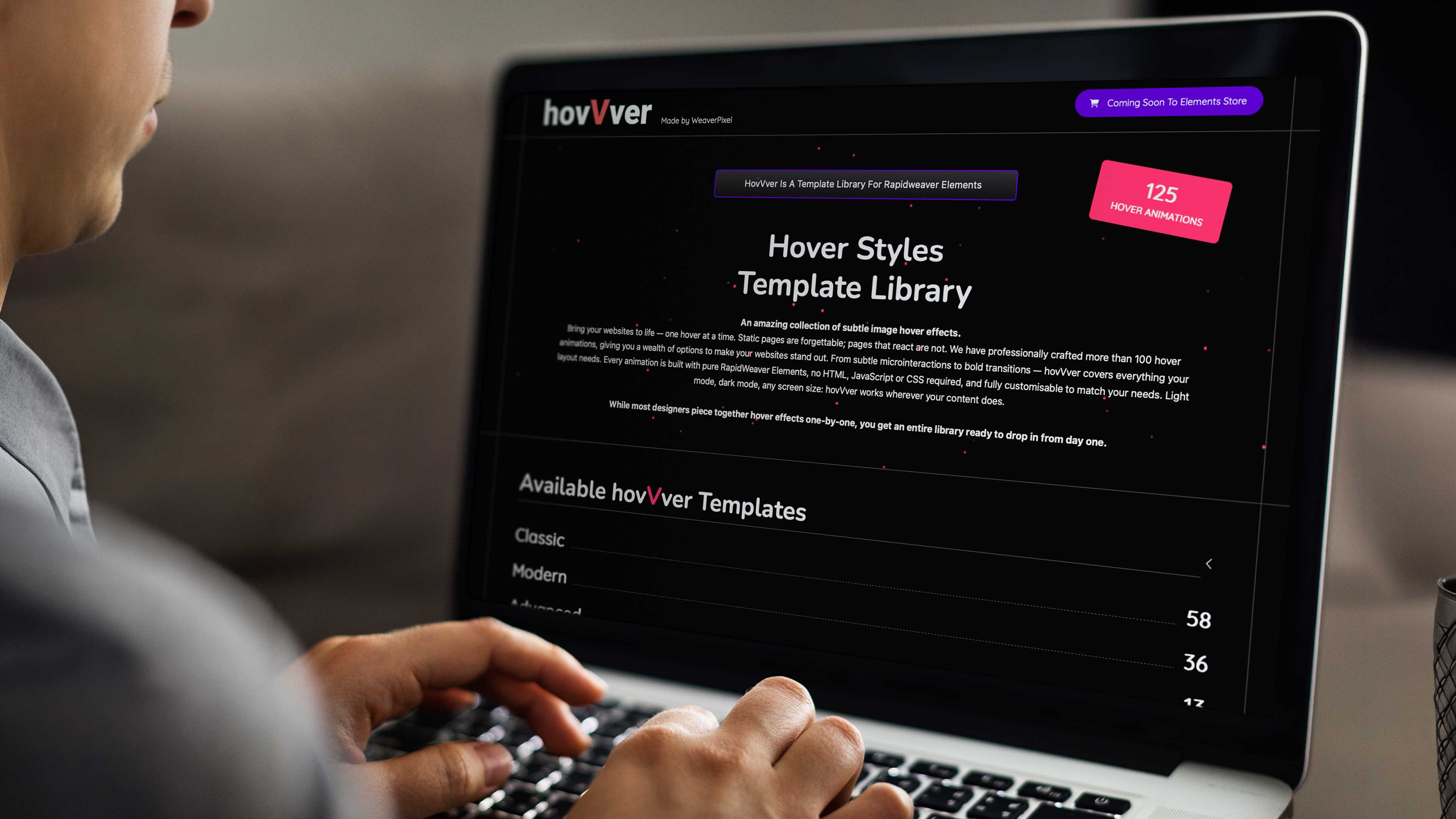 WeaverPixel - Product Image of the flexon Project File